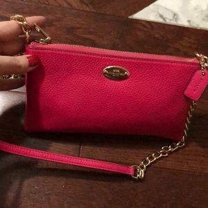 SALE!! New pink Coach crossbody bag purse 💕